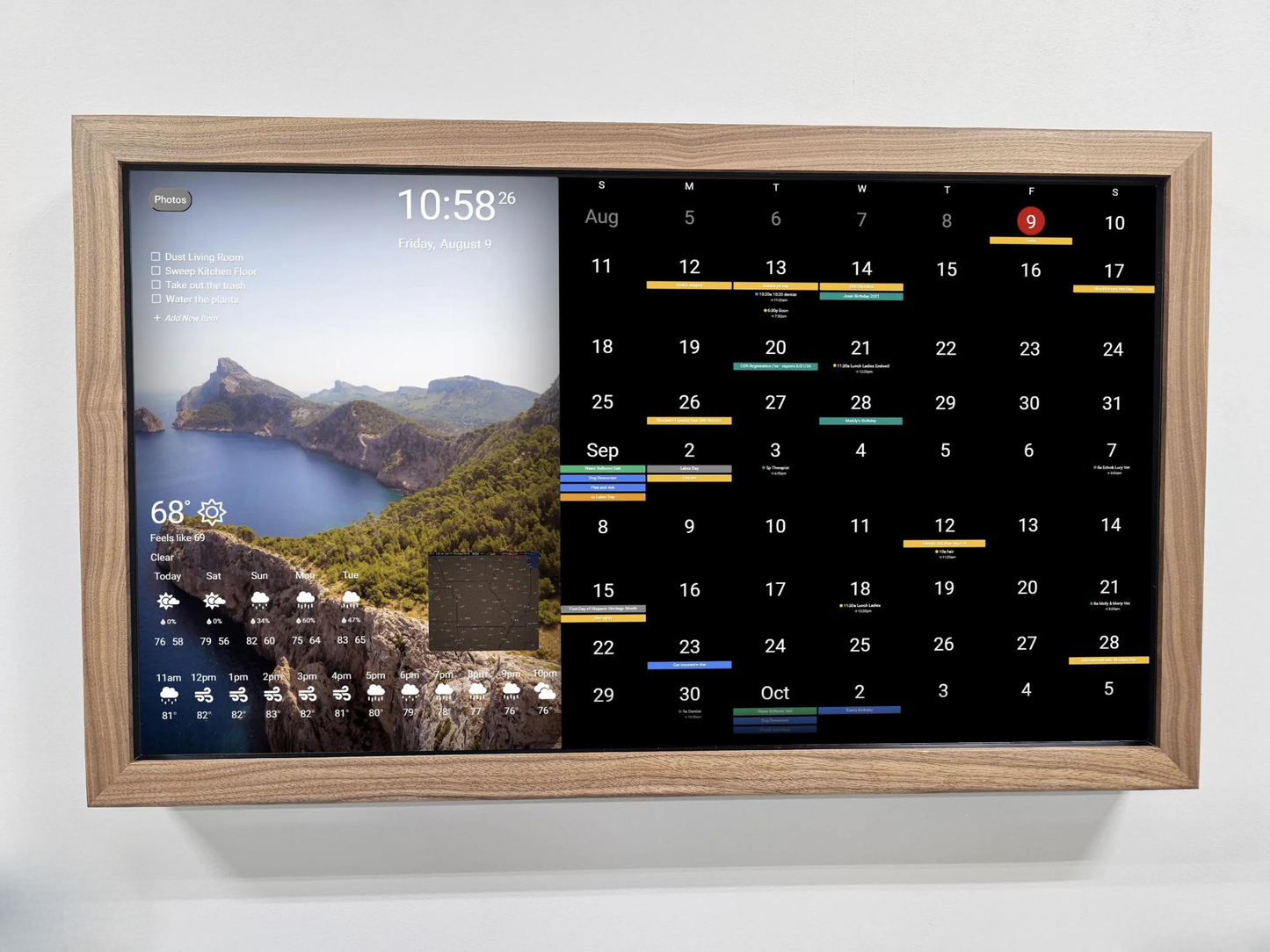Touchscreen Smart Kalender