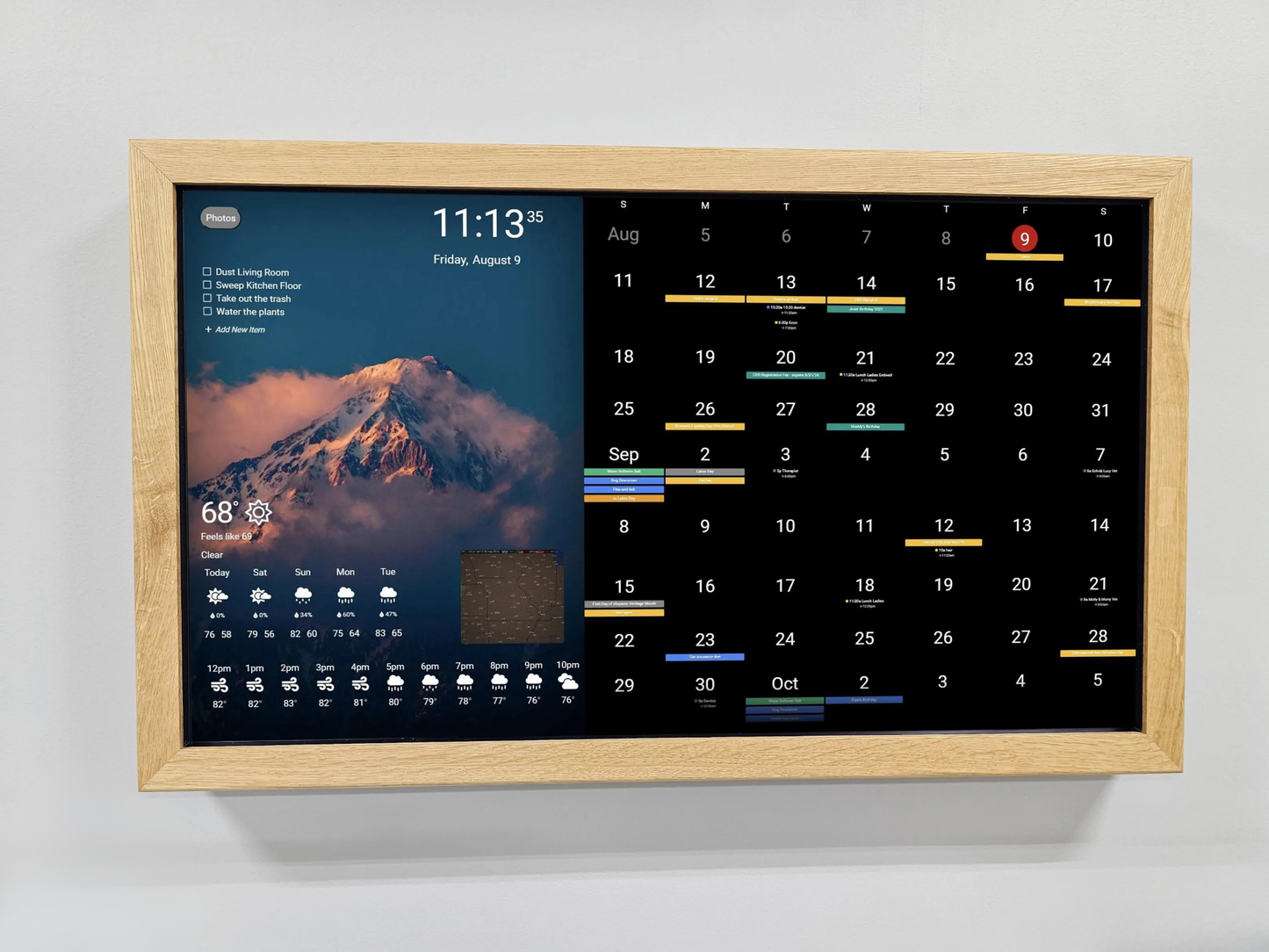 Touchscreen Smart Kalender